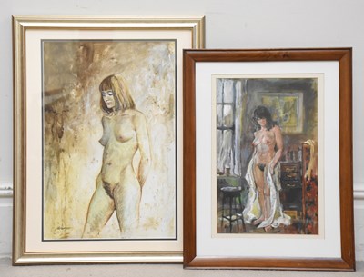 Lot 1540 - EDGAR HODGES (1928-2025); watercolour,...