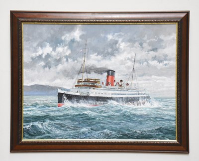Lot 1486 - EDGAR HODGES (1928-2025); oil on board, steam...