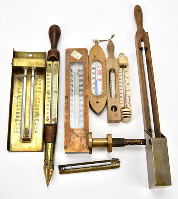 Lot 273 - C PORTWAY & SON, HALSTEAD; brass industrial...