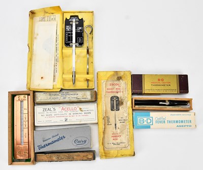Lot 276 - G H ZEAL LTD; a Zercol Roast Meat Thermometer,...