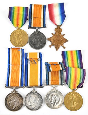 Lot 1203 - A WWI medal trio, awarded to 41540 Driver A....