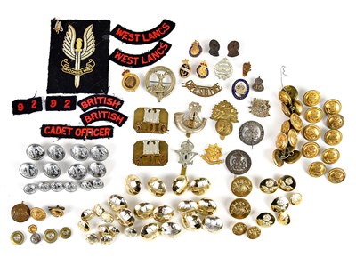 Lot 1175 - A collection of British Military and Home...