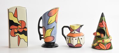 Lot 1249 - LORNA BAILEY FOR OLD ELLGREAVE POTTERY; four...
