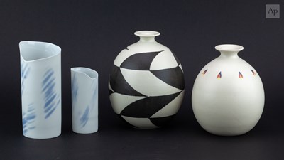 Lot 414 - MASUTARO MURATA (born 1949); a globular...