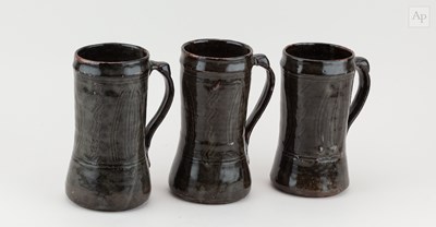 Lot 136 - CLEMENT KOFI ATHEY for Jos Pottery; a trio of...