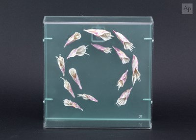 Lot 346 - JOY TRPKOVIC (born 1950); 'Pink Marine Dance',...