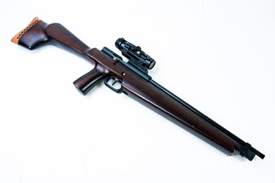 Lot 523 - AGS; a .22 PCP PCR 1 bolt action air rifle...