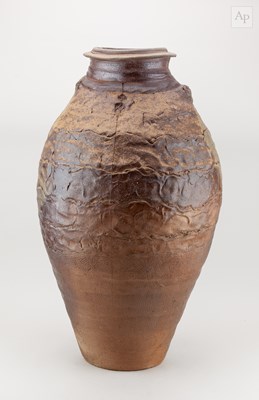 Lot 89 - CHARLES BOUND (born 1939); a very tall wood...