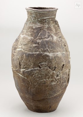 Lot 90 - CHARLES BOUND (born 1939); a very tall wood...