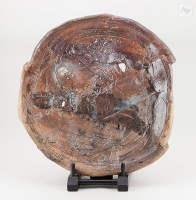Lot 81 - CHARLES BOUND (born 1939); a large wood fired...