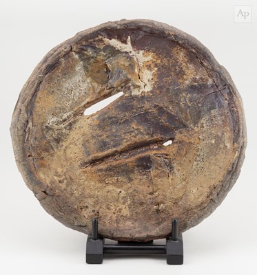 Lot 83 - CHARLES BOUND (born 1939); a large wood fired...
