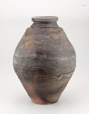 Lot 80 - CHARLES BOUND (born 1939); a large wood fired...