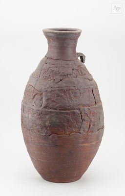 Lot 85 - CHARLES BOUND (born 1939); a lugged wood fired...