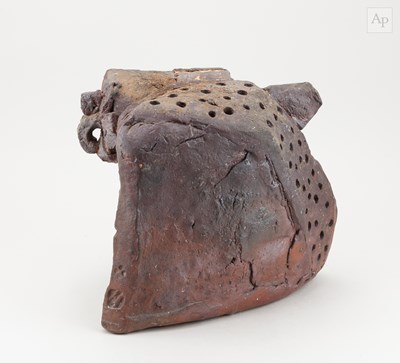 Lot 84 - CHARLES BOUND (born 1939); a large wood fired...