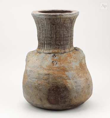 Lot 95 - CHARLES BOUND (born 1939); a wood fired...