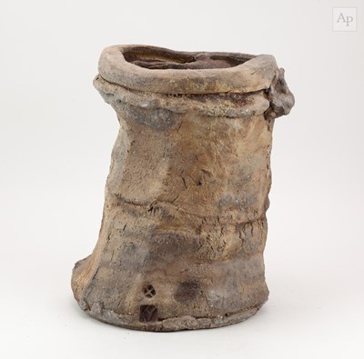 Lot 104 - CHARLES BOUND (born 1939); a wood fired...