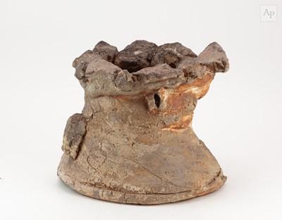 Lot 105 - CHARLES BOUND (born 1939); a wood fired...