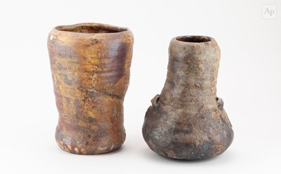 Lot 102 - CHARLES BOUND (born 1939); a wood fired...