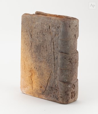 Lot 93 - CHARLES BOUND (born 1939); a wood fired...