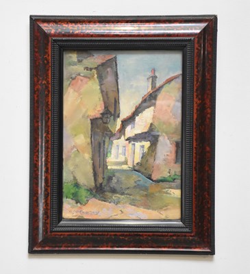 Lot 1622 - ORLANDO GREENWOOD (1892-1989); oil on canvas,...
