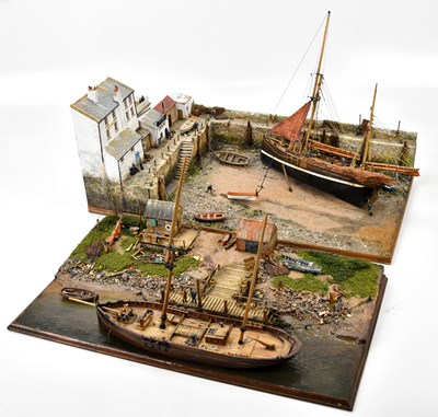 Lot 1550 - EDGAR HODGES (1928-2025); two scratch built...