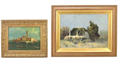 Lot 1731 - W HUNT; a late 19th century oil on board,...