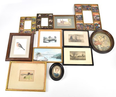 Lot 1732 - G WATLING; watercolour,  robin, signed and...