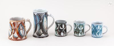 Lot 348 - JULIAN BELLMONT for Aldermaston Pottery; a...