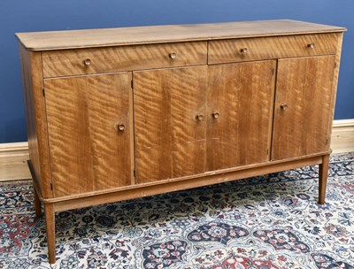 Lot 1688 - A mid 20th century teak sideboard, with two...