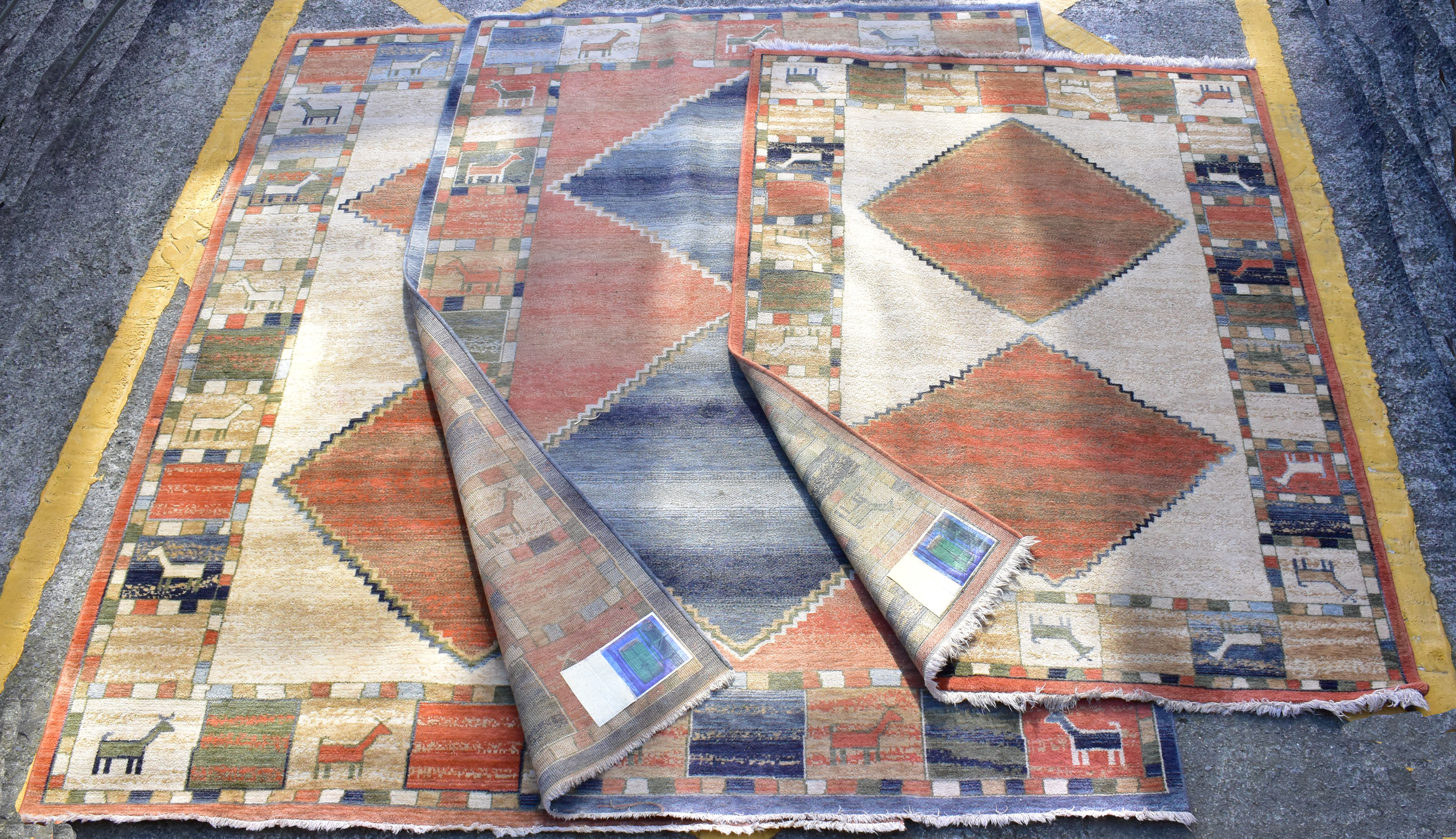 Lot 119 - Three Kabir retailed by John Lewis from