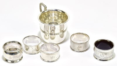 Lot 1308 - OLLIVANT & BOTSFORD; a George V hallmarked...