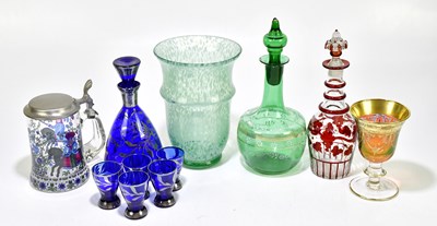 Lot 1795 - A small collection of Bohemian and other...