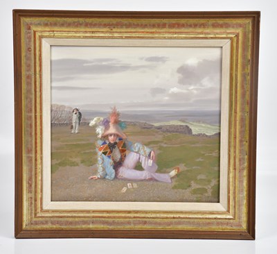 Lot 180 - CLAUDE WILLIAMSON HARRISON (1922-2009); oil on...