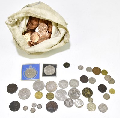 Lot 1481 - A large collection of mint pennies,...