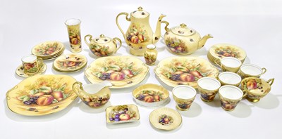 Lot 1660 - A tea service decorated in the 'Orchid Gold'...