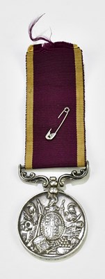 Lot 485 - A Victorian LSGC medal named to PTE A.Biggs,...