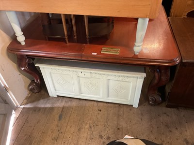 Lot 5 - A 19th century mahogany wind-out extending...