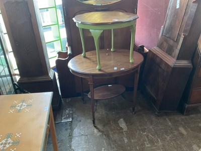 Lot 43 - An Edwardian inlaid mahogany occasional table...