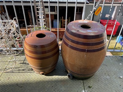 Lot 138 - Two late 19th/early 20th century salt glazed...