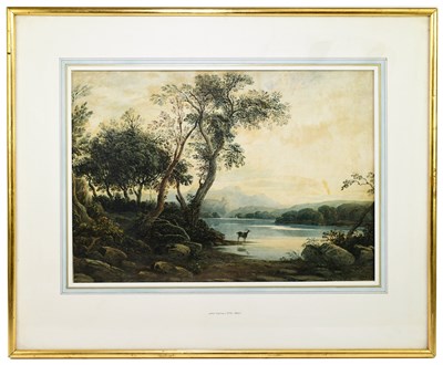 Lot 717 - JOHN VARLEY (1778-1842); watercolour,...