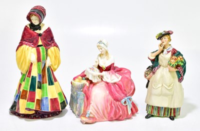 Lot 1244 - ROYAL DOULTON; three figures, HN 1844 'Odds...