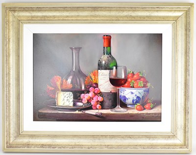 Lot 665 - RAYMOND CAMPBELL (British, 20th century); oil...