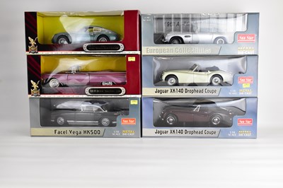 Lot 329 - SUN STAR; four scale model diecast vehicles in...