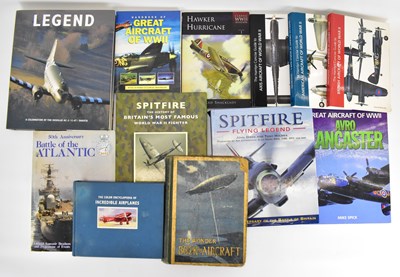 Lot 812 - Twelve military aircraft books to include 'The...