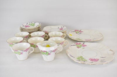 Lot 527 - SALISBURY; a 1930s Art Deco inspired part tea...