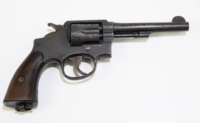 Lot 587 - SMITH & WESSON; a deactivated .38 six-shot...