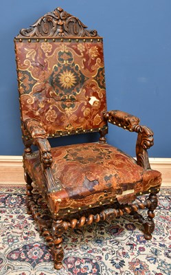 Lot 2370 - A late 19th century Continental, probably...