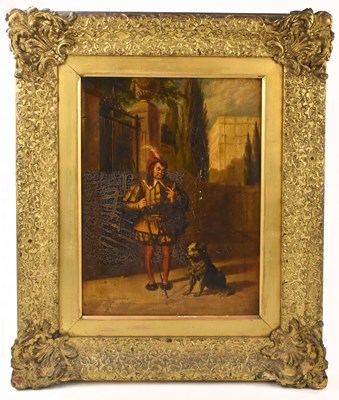 Lot 794 - UNATTRIBUTED; 19th century oil on board,...