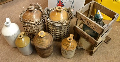 Lot 1362 - A group of seven stoneware jugs to include...