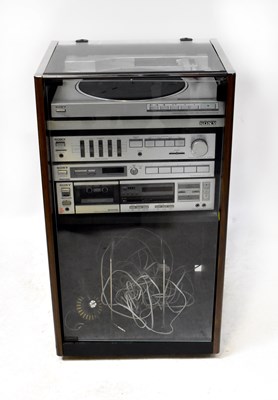 Lot 785 - SONY; a four-piece stacking hi-fi system...